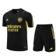 Kinder Arsenal Trainingsshirt Anzüge 2023-24 - Shorts Schwarz Gelb