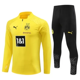 Kinder BVB Borussia Dortmund Trainingsanzüge 2023-24 - 1-4 Zip Gelb