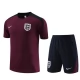 Kinder England Trainingsshirt Anzüge 2024-25 - Shorts Schwarz