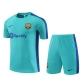 Kinder FC Barcelona Trainingsshirt Anzüge 2023-24 - Shorts Blau