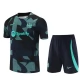 Kinder FC Barcelona Trainingsshirt Anzüge 2023-24 - Shorts Blau Camouflage