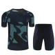 Kinder FC Barcelona Trainingsshirt Anzüge 2023-24 - Shorts Blau Camouflage