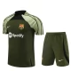 Kinder FC Barcelona Trainingsshirt Anzüge 2023-24 - Shorts Dark Grün