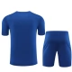 Kinder FC Barcelona Trainingsshirt Anzüge 2023-24 - Shorts Marineblau