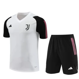 Kinder Juventus Trainingsshirt Anzüge 2023-24 - Shorts Weiß