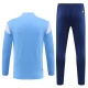 Kinder Manchester City Trainingsanzüge 2023-24 - 1-4 Zip Blau