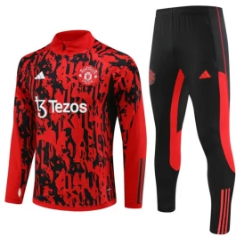 Kinder Manchester United Trainingsanzüge 2023-24 - 1-4 Zip Camouflage Kinder Manchester United Trainingsanzüge 2023-24 - 1-4 Zip Camouflage
