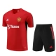 Kinder Manchester United Trainingsshirt Anzüge 2023-24 - Shorts Rot