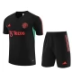 Kinder Manchester United Trainingsshirt Anzüge 2023-24 - Shorts Schwarz