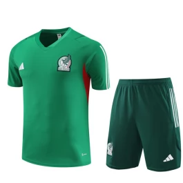 Kinder Mexiko Trainingsshirt Anzüge 2023-24 - Shorts Grün