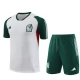 Kinder Mexiko Trainingsshirt Anzüge 2023-24 - Shorts Weiß