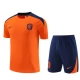 Kinder Niederlande Trainingsshirt Anzüge 2024-25 - Shorts Orange