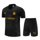 Kinder Olympique de Marseille Trainingsshirt Anzüge 2023-24 - Shorts Schwarz
