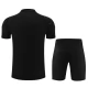 Kinder Olympique de Marseille Trainingsshirt Anzüge 2023-24 - Shorts Schwarz