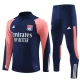 Kinder Olympique Lyonnais Trainingsanzüge 2023-24 - 1-4 Zip Navy Pink