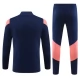 Kinder Olympique Lyonnais Trainingsanzüge 2023-24 - 1-4 Zip Navy Pink
