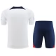 Kinder Paris Saint Germain PSG Trainingsshirt Anzüge 2023-24 - Shorts Weiß