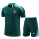 Kinder Portugal Trainingsshirt Anzüge 2024-25 - Shorts Grün