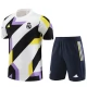 Kinder Real Madrid Trainingsshirt Anzüge 2023-24 - Shorts Schwarz Lila