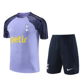 Kinder Tottenham Hotspur Trainingsshirt Anzüge 2023-24 - Shorts Lila