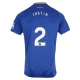 Leicester City Justin 2 Heimtrikot 2024-2025 Günstige Fußballtrikots