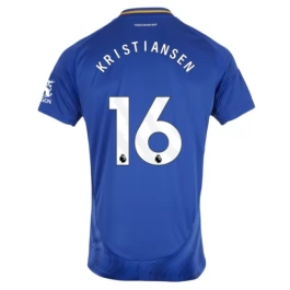 Leicester City Kristiansen 16 Heimtrikot 2024-2025 Günstige Fußballtrikots