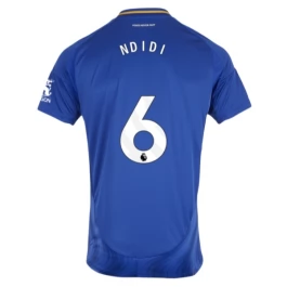 Leicester City Ndidi 6 Heimtrikot 2024-2025 Günstige Fußballtrikots