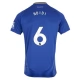 Leicester City Ndidi 6 Heimtrikot 2024-2025 Günstige Fußballtrikots