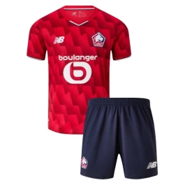 Lille OSC Heimtrikot Kinder 2025-2026 Günstige Fußballtrikots