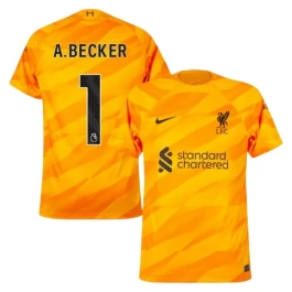 Liverpool A.Becker 1 Torwart Auswärtstrikot 2023-2024 Günstige Fußballtrikots Liverpool A.Becker 1 Torwart Auswärtstrikot 2023-2024 Günstige Fußballtrikots