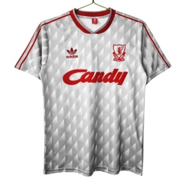 Liverpool Auswärtstrikot Retro 1989-1991 Günstige Fußballtrikots