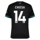 Liverpool Chiesa 14 Auswärtstrikot 2024-2025 Günstige Fußballtrikots