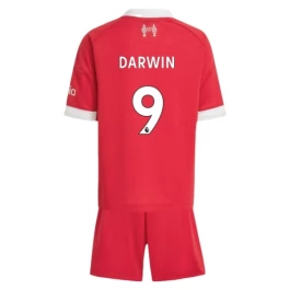 Liverpool Darwin 9 Heimtrikot Kinder 2025-2026 Günstige Fußballtrikots