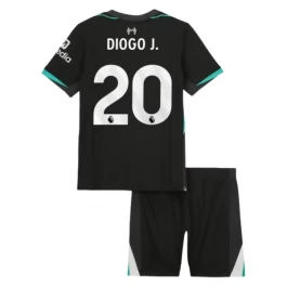 Liverpool Diogo J. 20 Auswärtstrikot Kinder 2024-2025 Günstige Fußballtrikots