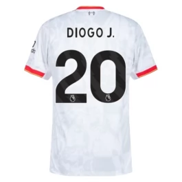 Liverpool Diogo J. 20 Ausweichtrikot 2024-2025 Günstige Fußballtrikots