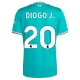 Liverpool Diogo J. 20 Ausweichtrikot 2025-2026 Günstige Fußballtrikots