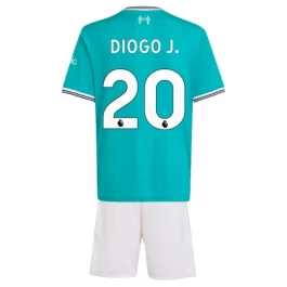 Liverpool Diogo J. 20 Ausweichtrikot Kinder 2025-2026 Günstige Fußballtrikots