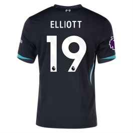 Liverpool Elliott 19 Auswärtstrikot 2024-2025 Günstige Fußballtrikots