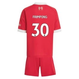 Liverpool Frimpong 30 Heimtrikot Kinder 2025-2026 Günstige Fußballtrikots