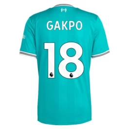 Liverpool Gakpo 18 Ausweichtrikot 2025-2026 Günstige Fußballtrikots
