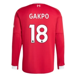 Liverpool Gakpo 18 Heimtrikot 2025-2026 L/S Günstige Fußballtrikots Liverpool Gakpo 18 Heimtrikot 2025-2026 L/S Günstige Fußballtrikots