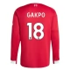 Liverpool Gakpo 18 Heimtrikot 2025-2026 L/S Günstige Fußballtrikots