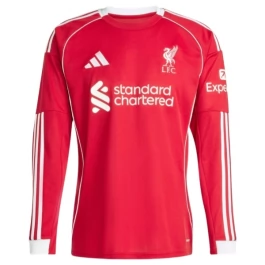 Liverpool Heimtrikot 2025-2026 L/S Günstige Fußballtrikots