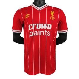 Liverpool Heimtrikot Retro 1981-1984 Günstige Fußballtrikots