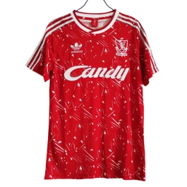 Liverpool Heimtrikot Retro 1989-1991 Günstige Fußballtrikots