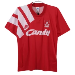 Liverpool Heimtrikot Retro 1991-1992 Günstige Fußballtrikots