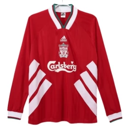 Liverpool Heimtrikot Retro 1993-1995 L/S Günstige Fußballtrikots