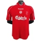 Liverpool Heimtrikot Retro 2000-2001 Günstige Fußballtrikots