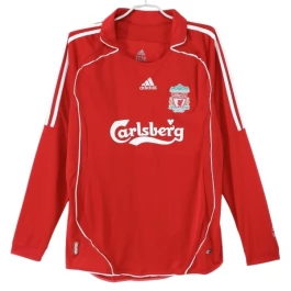Liverpool Heimtrikot Retro 2006-2007 L/S Günstige Fußballtrikots