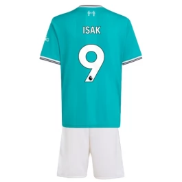 Liverpool Isak 9 Ausweichtrikot Kinder 2025-2026 Günstige Fußballtrikots
